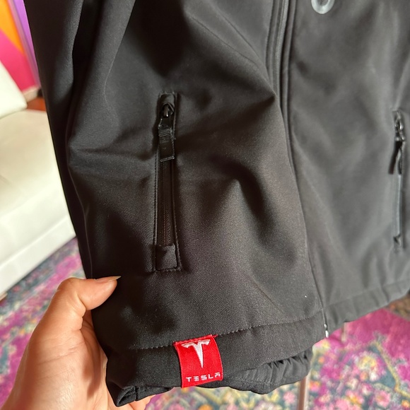Tesla Women's Soft Shell Zip Up Jacket Size S Fleece Lined - Picture 9 of 11
